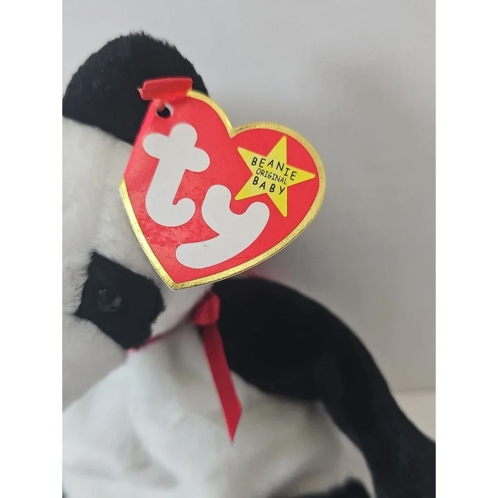 RETIRED Ty Beanie Baby FORTUNE Bear ERRORS With Tags‎